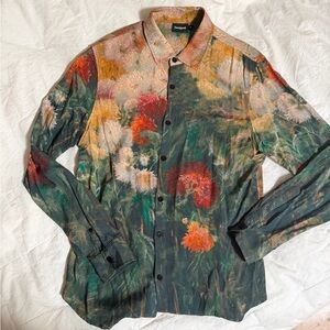 FALL TREND: Desigual Multicolor Floral Shirt